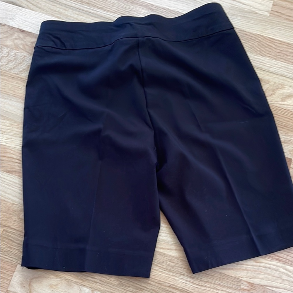 Ruby Rd. Black Shorts with side slits - Picture 7 of 7